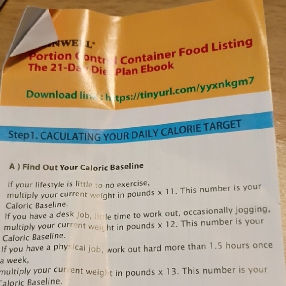 Gainwell Portion Control Container Set - Picture 3 of 3